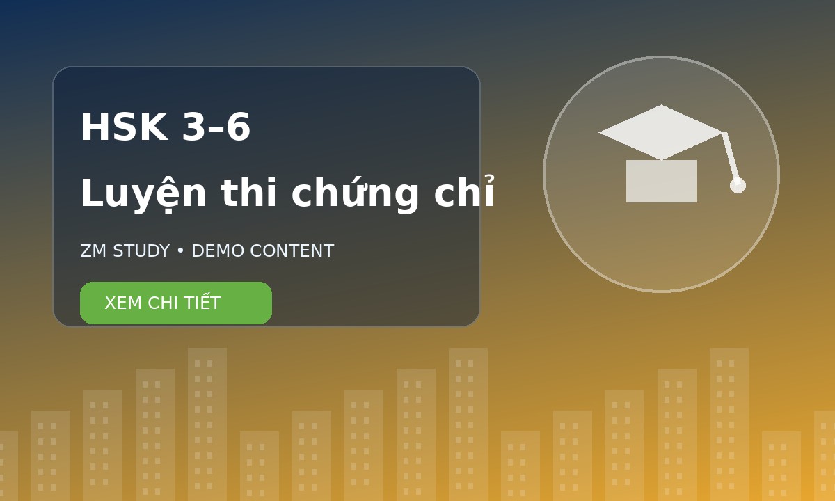 Luyện thi HSK 3